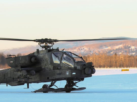 AH-64 Apache aviators from 1st Battalion, 25th Attack