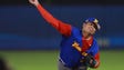March 10: Felix Hernandez of Venezuela pitches in the