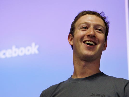 Facebook's record close added $1.6 billion to CEO Mark Zuckerberg's net worth.