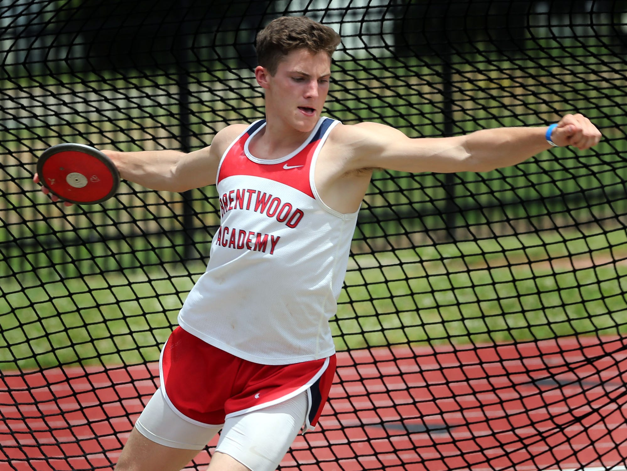 Brentwood Academy's George Patrick will look to defend his DII decathlon title this week in Murfreesboro.
