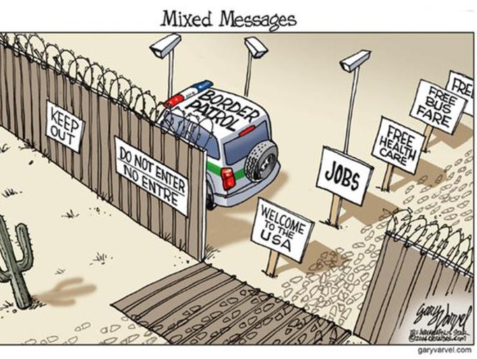 Editorial cartoons: Immigration