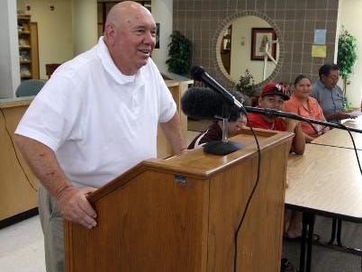 Cherokee boys basketball coach Willis Tullos.