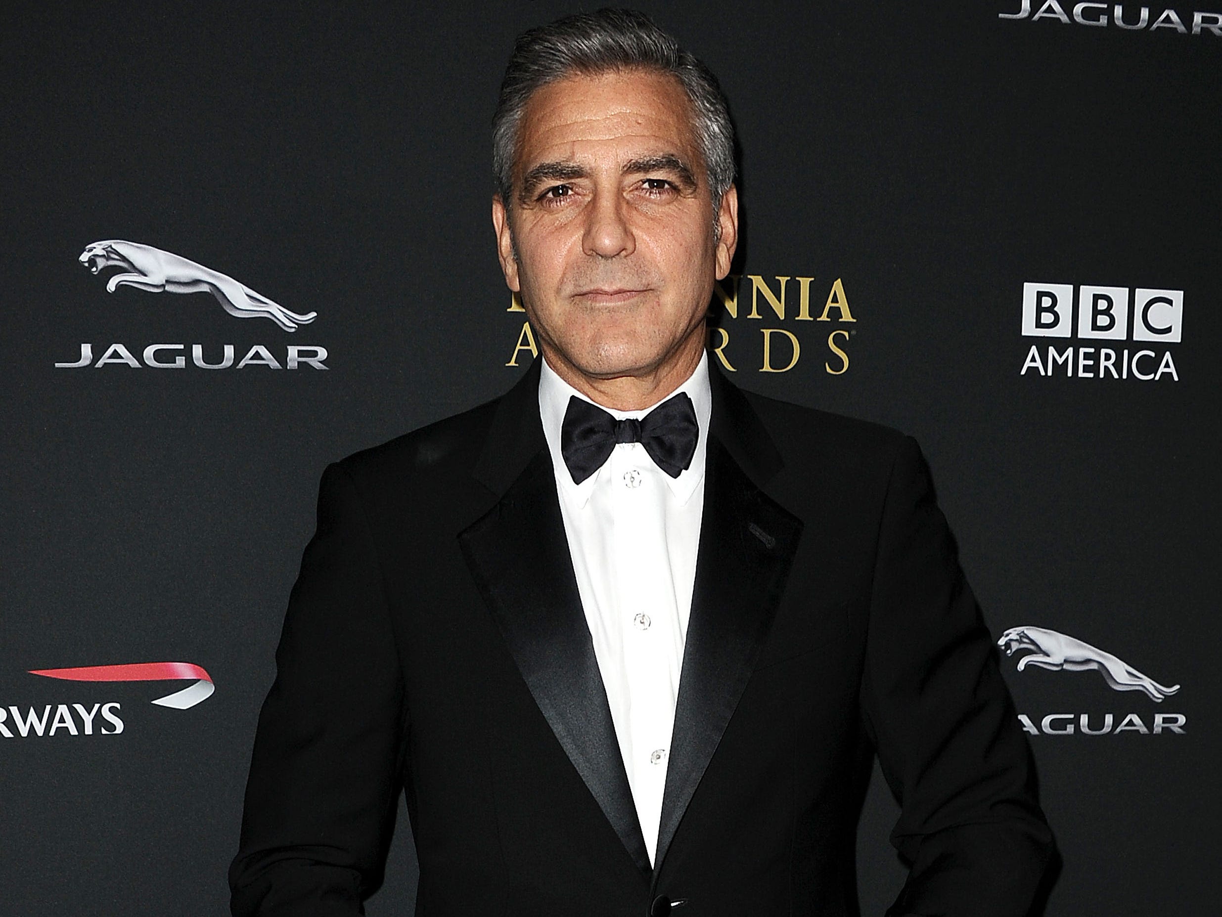 George Clooney says a recent 'Daily Mail' story about his fiancee's mother is