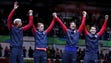 The United States took bronze in men's team foil fencing.