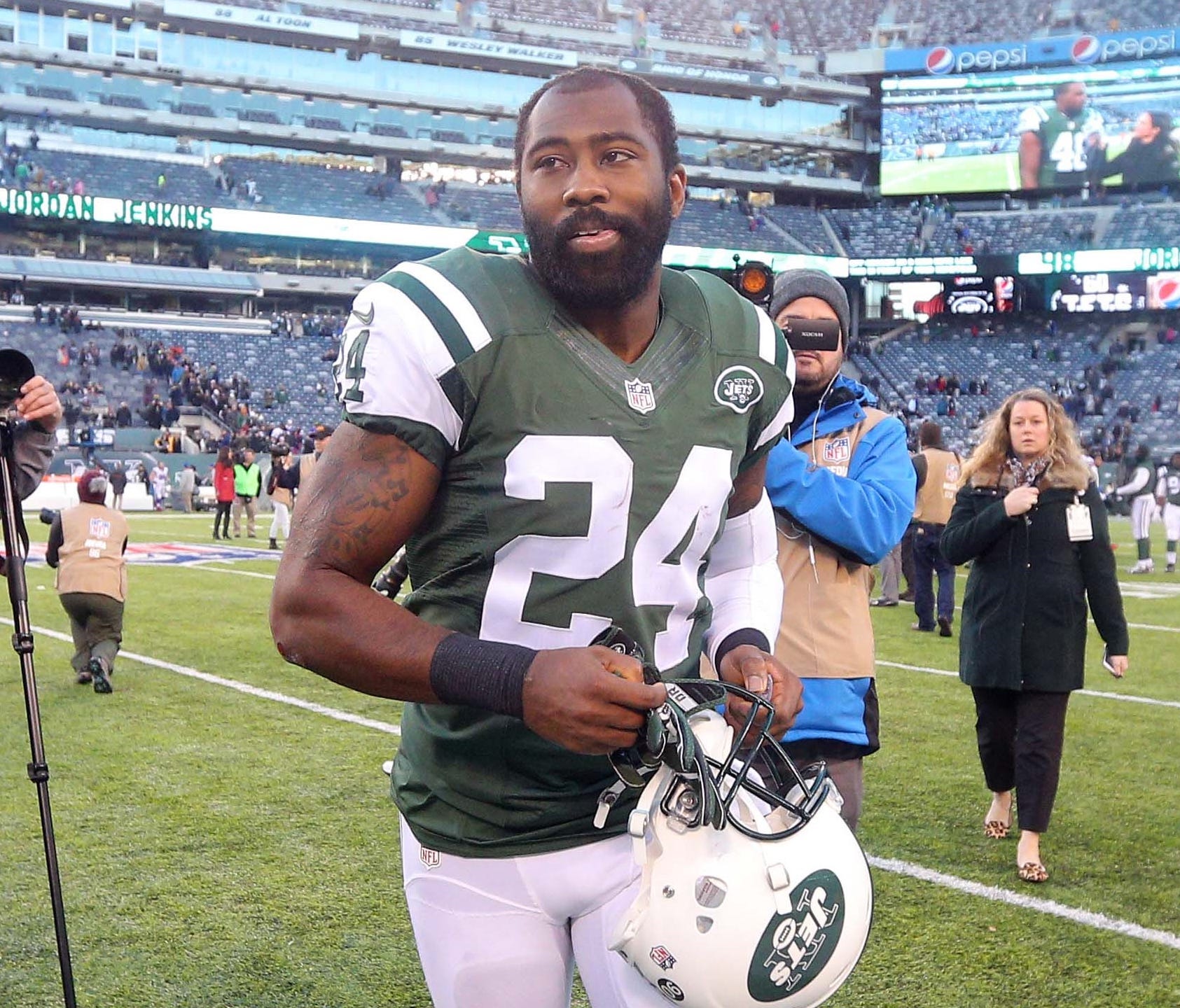 Darrelle Revis faces four felony charges in connection with the Feb. 12 altercation.