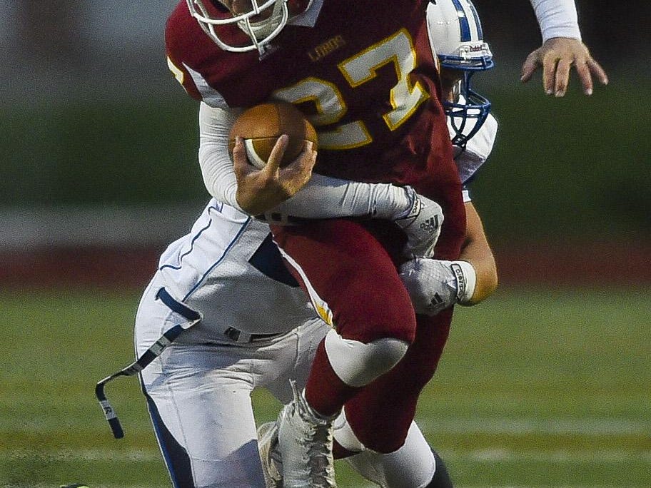 Rocky Mountain's Cade Hairgrove leads all Class 5A running backs with seven rushing touchdowns.