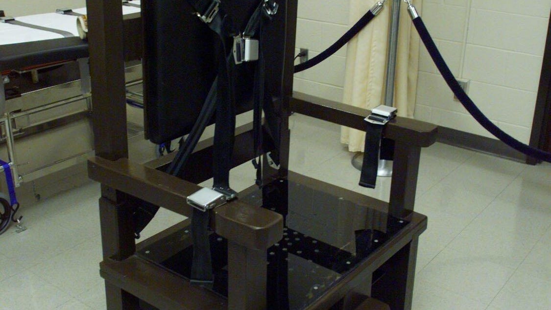 Governor should witness electric chair executions