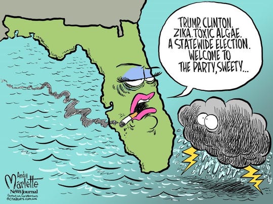 Cartoon: Florida problems