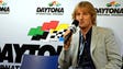 Actor Owen Wilson talks to the media before the 2017