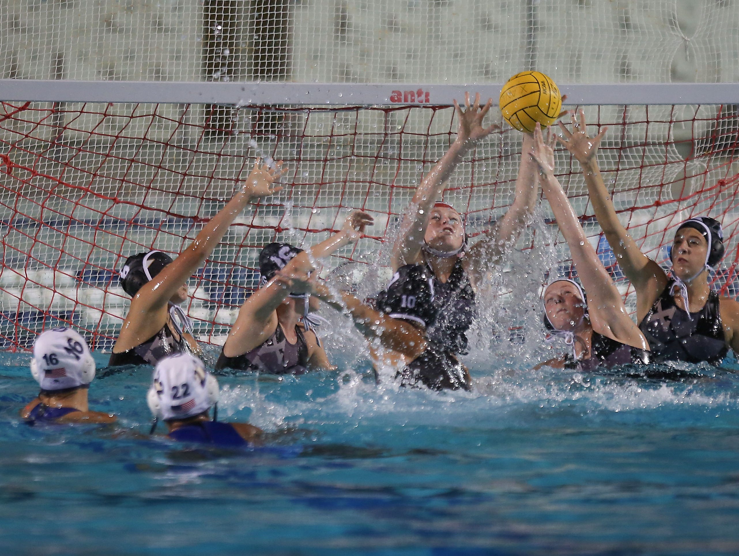 Xavier Prep girls water polo defeats Culver City in the first round of CIF Playoffs, February 14, 2017.