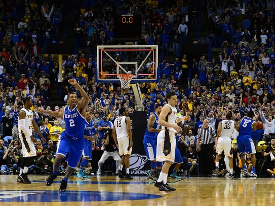 Kentucky crushed Wichita State's perfect season in