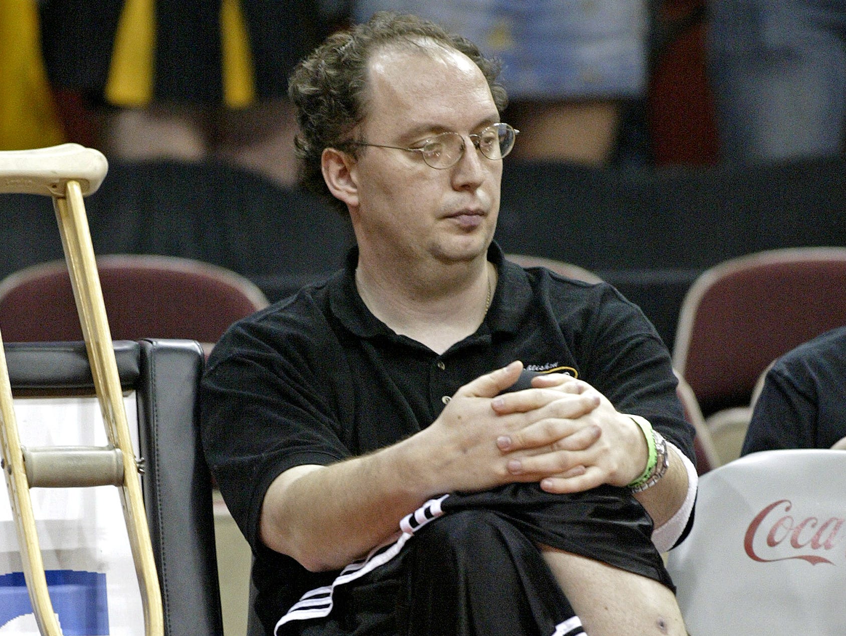 Former Iowa State basketball player Julius Michalik, shown here coaching for Tri-Center of Neola’s boys’ team in the 2007 state tournament, has been named the new girls’ coach at Fort Dodge.