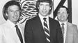 Red Wings owner Mike Ilitch, left, coach Nick Palono