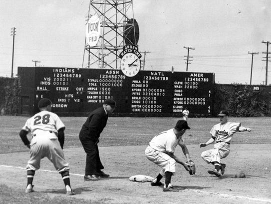 Victory Field in the 1950s.