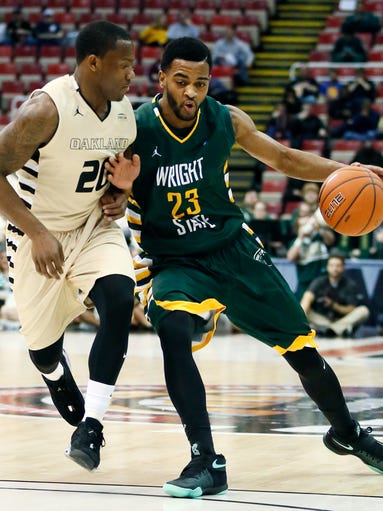 Comeback fails as Oakland loses to Wright State in semis, 59-55 635929930470567340-AP-Wright-St-Oakland-Basketb-1-