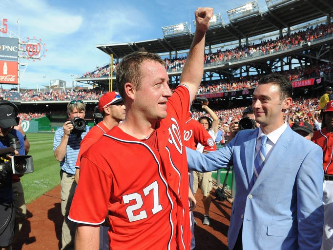 Sept. 28, 2014: Jordan Zimmermann tossed the Nationals first no-hitter since it moved to Washington in 2005.