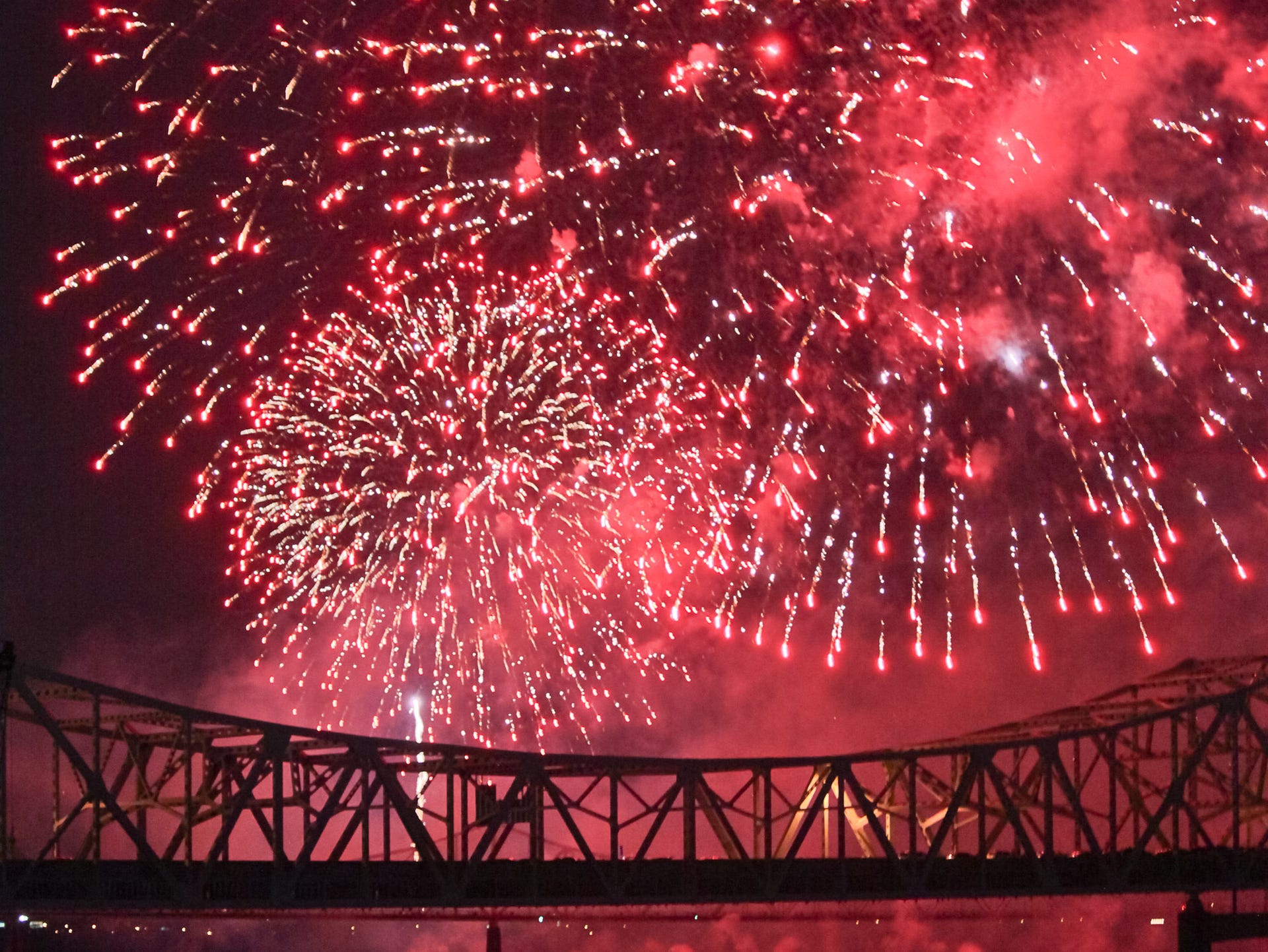 Scene during the Kentucky Derby Festival Thunder Over Louisville in Louisville, KY. April 12, 2014