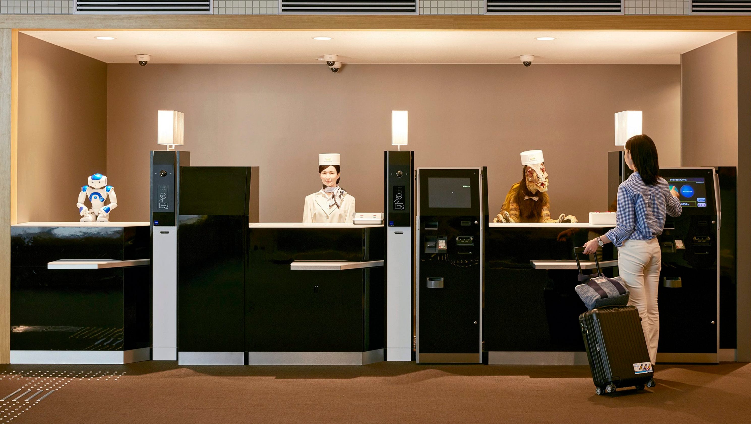 Check into Japan's robot hotel