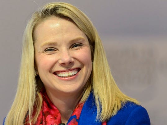 EPA FILE SWITZERLAND PEOPLE YAHOO CEO MAYER HUM PEOPLE SCH