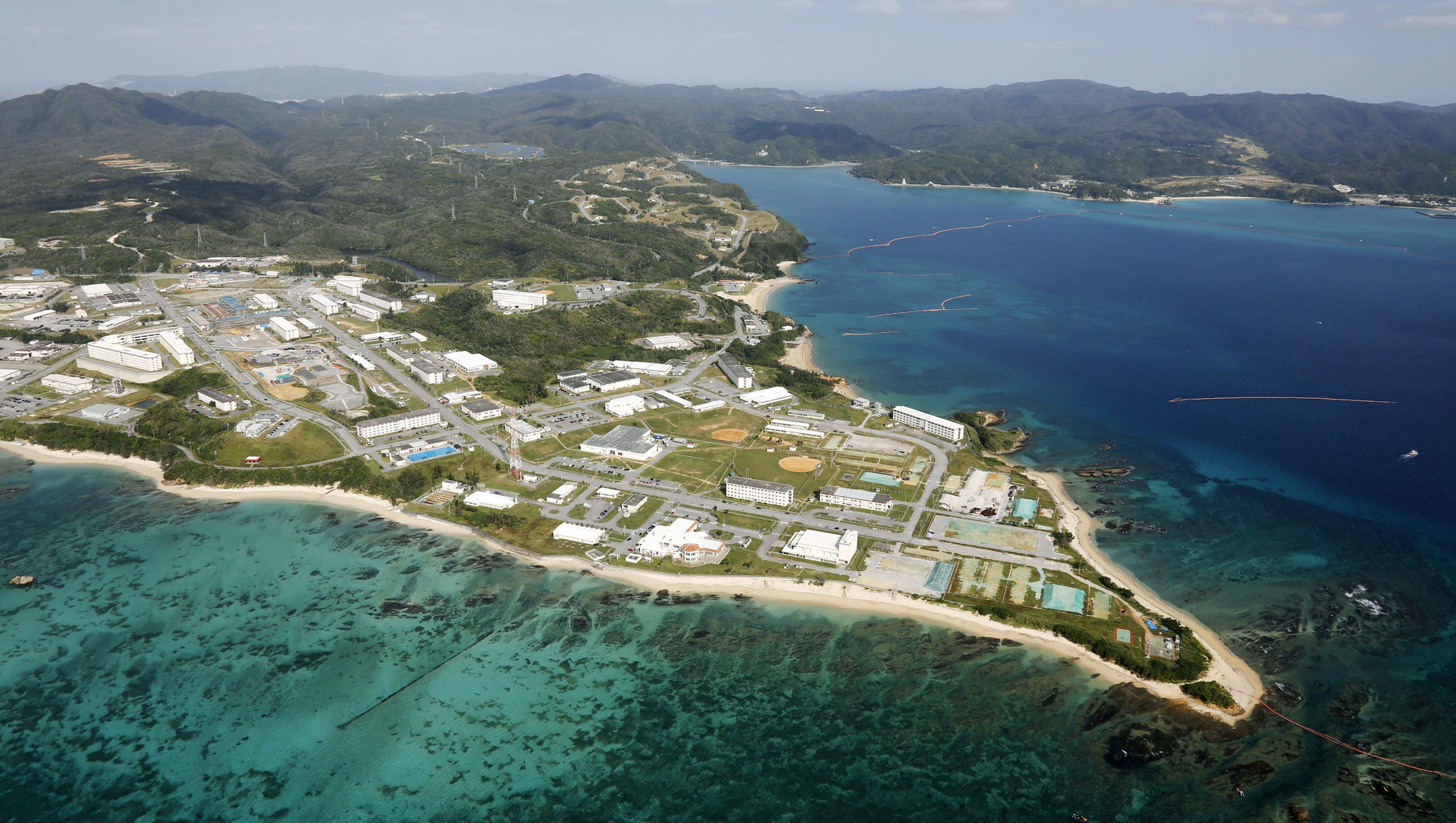 Japan PM Suspends Work On U S Base On Okinawa