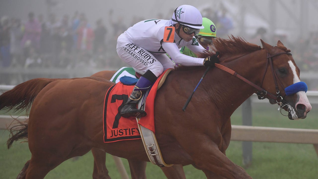 Justify Makes Run For Triple Crown 150th Belmont Stakes Draw