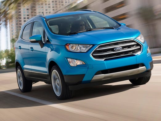 Ford EcoSport will be imported from India. It is making