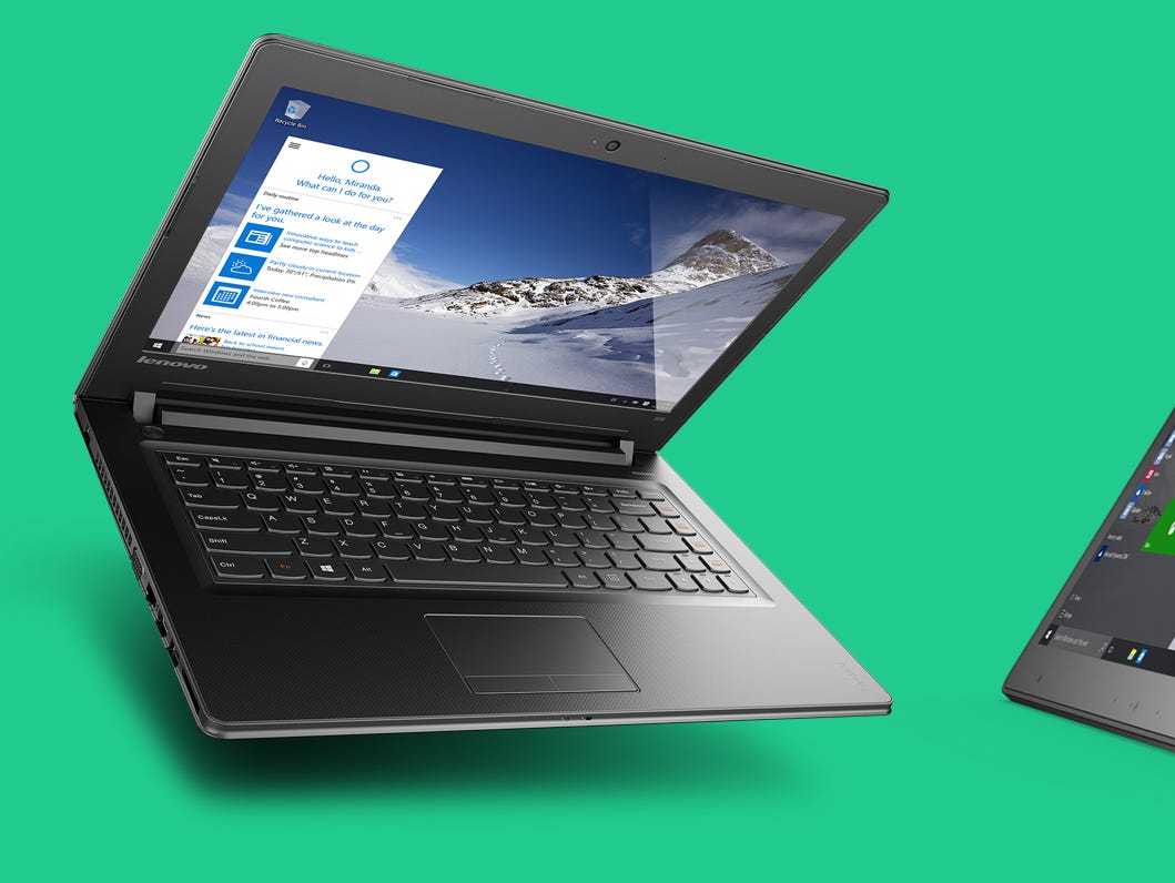 Laptops, desktops, and convertibles—oh my!