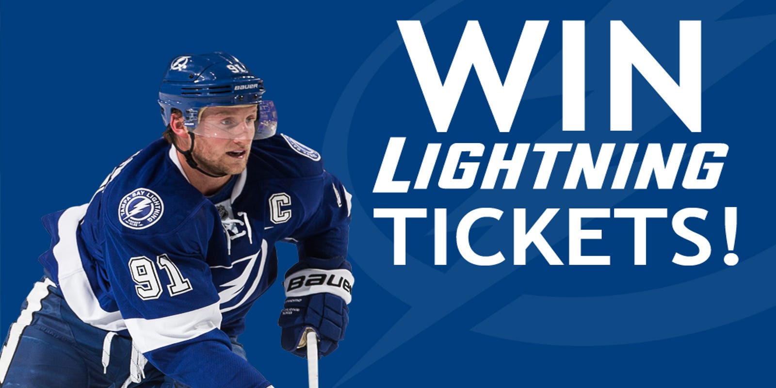 Win Tampa Bay Lightning Tickets!