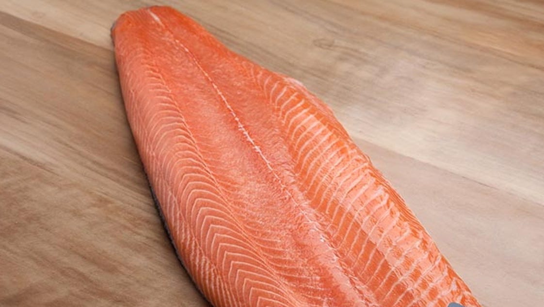 Salmon with large tapeworms arrive in the U.S.