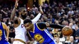 Golden State Warriors guard Leandro Barbosa (19) drives