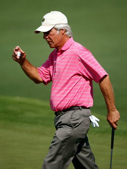 Armour Ben Crenshaw says fond farewell to Masters