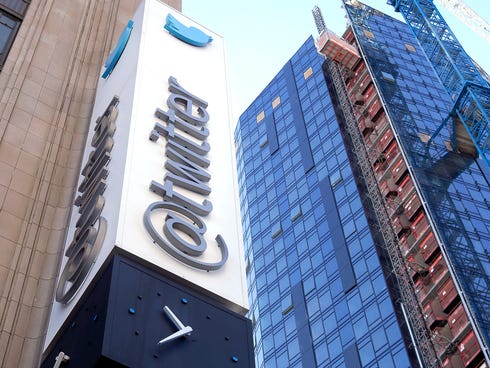 Twitter headquarters in San Francisco.