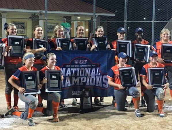 The East Cobb (Ga.) Bullets 2021 Heath team won the ASA/USA 12 and under Class A national championship on Sunday with big contributions from two local middle-school players.