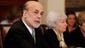 Federal Reserve Chairman Ben Bernanke makes opening remarks at a meeting of the Federal Reserve Board of Governors with Federal Reserve board member Janet Yellen at the Federal Reserve in Washington.
