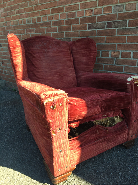 This Ugly Chair just got a makeover