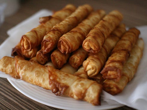 Iraq: Strongly influenced by the cuisine in neighboring countries Iran and Turkey, common foods in Iraq are beef and lamb dishes, such as kebabs, as well as stuffed vegetables, and filo-dough pastries. Iraqi Touch in the city Erbil serves homemade Ir