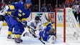 Team Sweden goaltender Henrik Lundqvist (30) makes