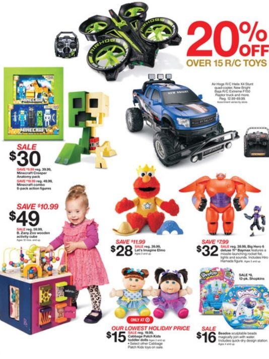Target Ad Toys 2025