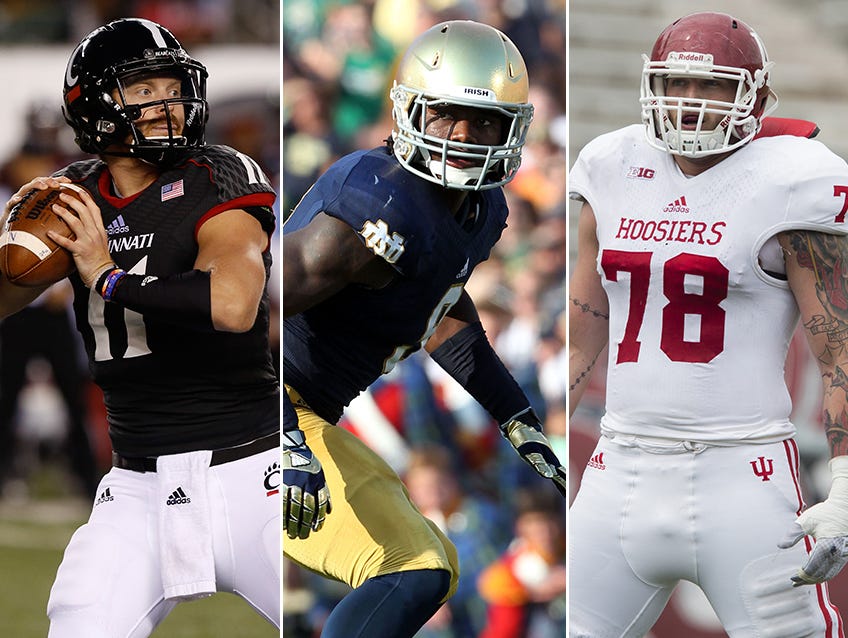 Gunner Kiel, Jaylon Smith and Jason Spriggs headline the All-Indiana College Football team.