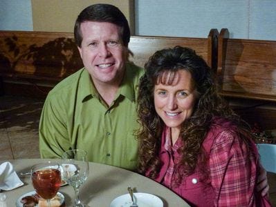Jim Bob and Michelle Duggar, stars of TLC's 