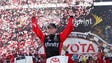 April 24: Carl Edwards wins the Toyota Owners 400 at