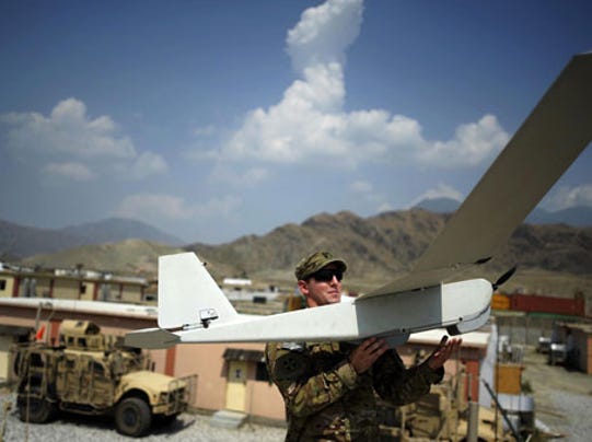 gov't drone sent to random