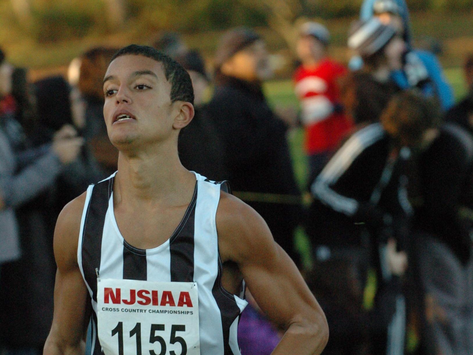 (SPORTS) 11/14/15 Holmdel, NJ Old Bridge’s Scott Belton competed in the Boys Group 4 at the NJSIAA Cross Country Group Championships in Holmdel Park on Sat. Frank Galipo/Correspondant BRI EST 1115 NJSIAA Group XC B