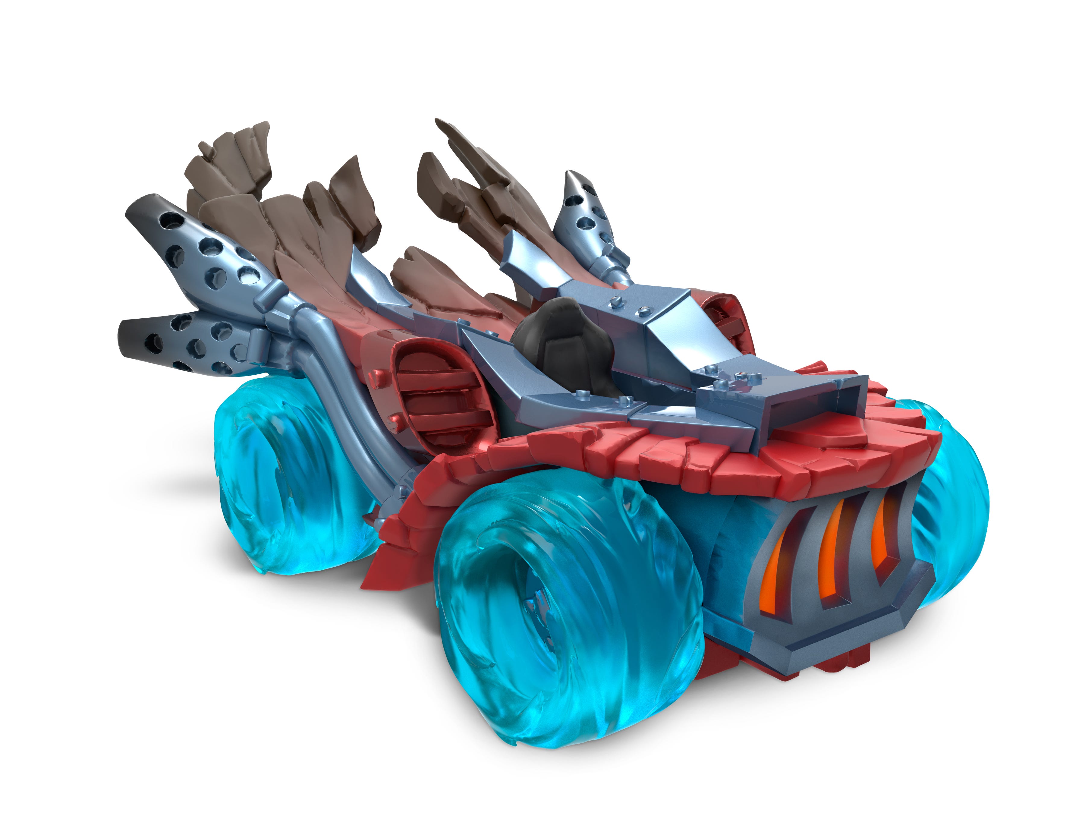 A picture of the race car Spitfire from the upcoming video game 'Skylanders SuperChargers.'