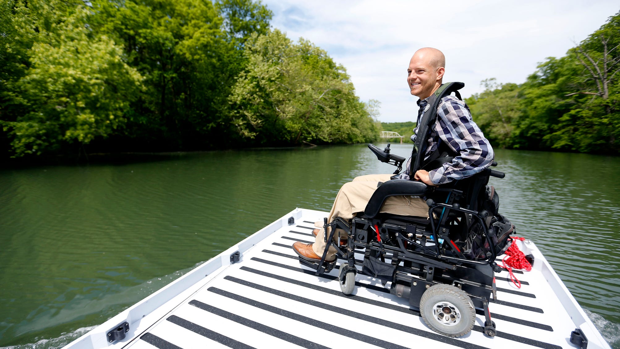 Boat keeps wheelchair angler's dreams alive