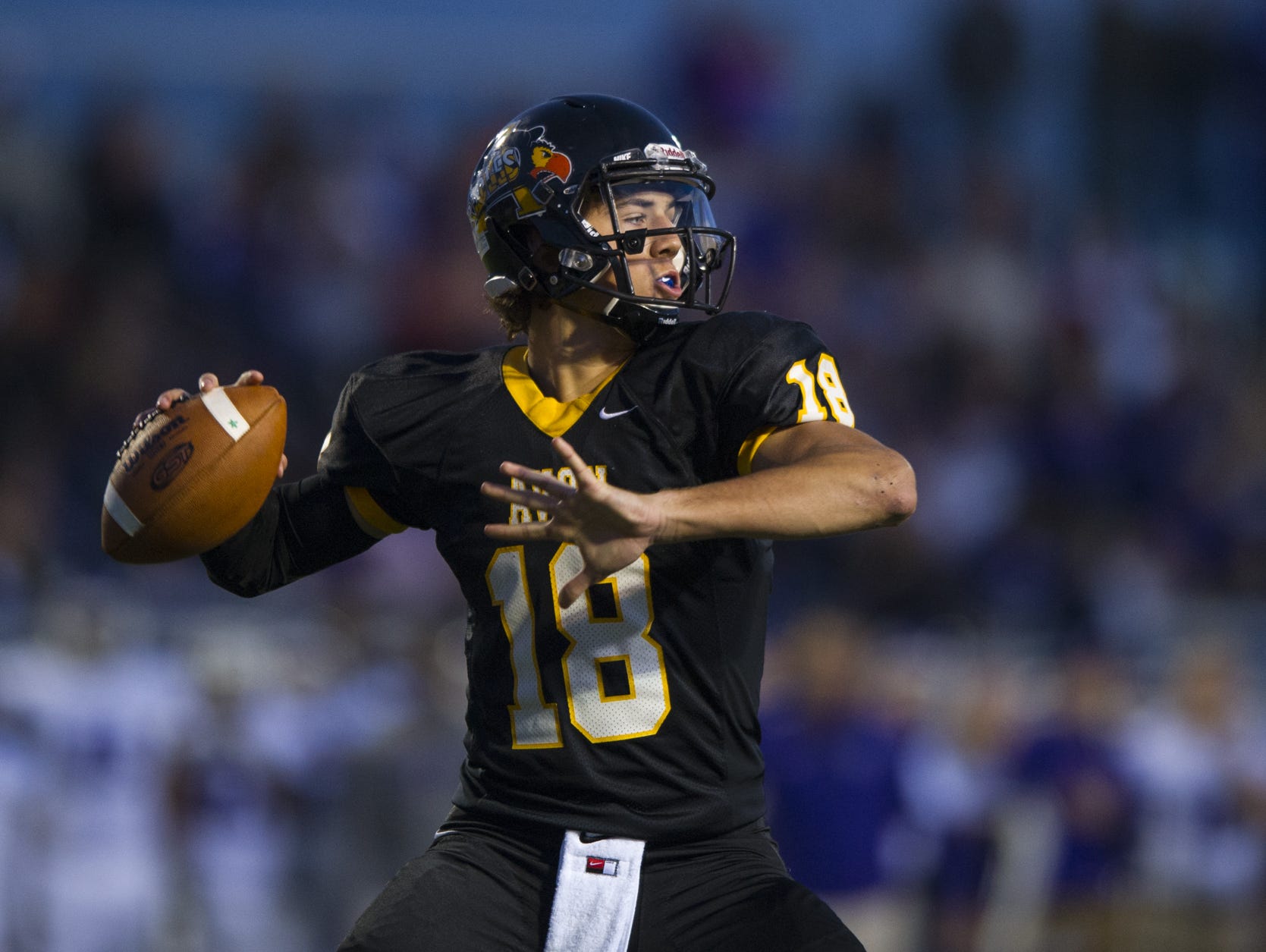 Avon QB and IndyStar Mr. Football Brandon Peters is already taking classes at Michigan.