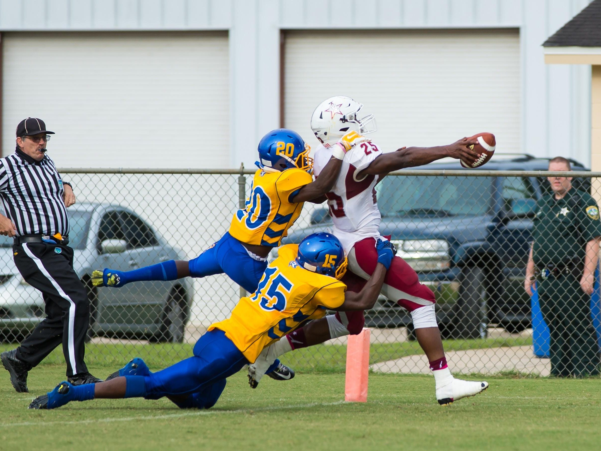 Madison running back Patrick Brown has rushed for 1,122 yards and 12 TD this season as the Cowboys recovered from 0-3 to reach 8-3 and a get one win away from the state semifinals.