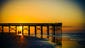 A gorgeous sunrise at the Isle of Palms Pier in Isle