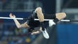 Derek Drouin of Canada competes during the men's high