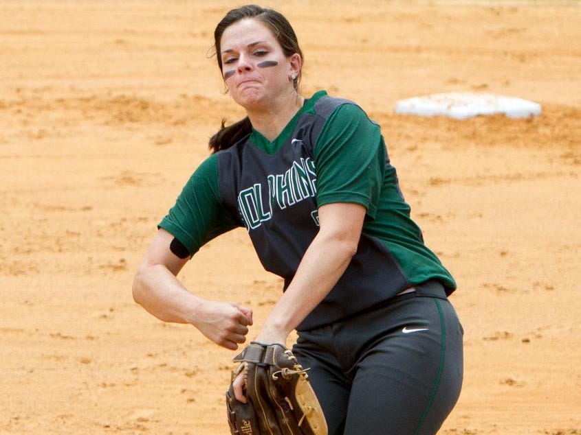 Jacksonville Dolphins senior Taylor Rossman was a standout pitcher at Florida High over a career that spanned seven years.
